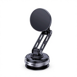 <span class=keywords><strong>Support</strong></span> de téléphone de voiture à ventouse à verrouillage rotatif 720 °   <span class=keywords><strong>Support</strong></span> magnétique panoramique rotatif, stable, anti-vibrations, pour routes accidentées, anti-chute - Product Image 1
