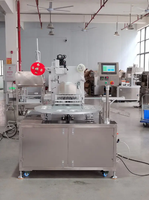 Machine à sceller les boîtes de viande fraîche personnalisée pour animaux de compagnie Machine à emballer les boîtes de germes de haricots et de champignons Scellant de palettes pour emballage de type gobelet
