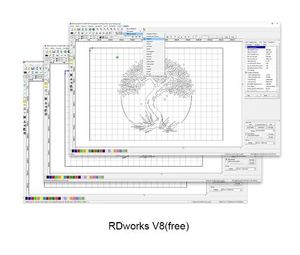 Ruida RDC6445S RDC6445G CO2 레이저 조각 및 절단기 DSP 레이저 제어 시스템 용 레이저 컨트롤러 - Product Image 5