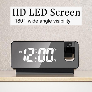 Promotion Gifts Digital Alarm <strong>Clock</strong> With Projection for Bedroom Ceiling Wall Projection Alarm <strong>Clock</strong> - Product Image 4