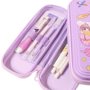 กล่องเครื่องเขียน X57 ลายการ์ตูนสำหรับนักเรียนประถม กล่องดินสอสามมิติ กล่องใส่เครื่องเขียนเด็ก - Product Image 2