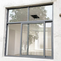 Ventana Corredera de Aluminio con Rotura de Puente Térmico Personalizada, Calificada por Energy Star, Excelente Hermeticidad al Aire y Agua, Aislamiento Acústico y Térmico para Viviendas