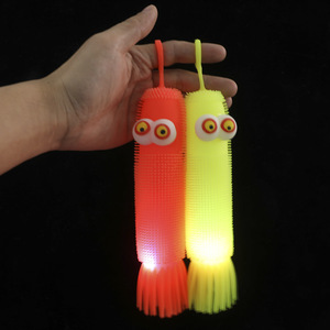 Autonomy Puffer Ball Glow In Dark Stress Toy For Kids And Youth Unisex Plastic Light Up Toy With Bulging Eyes - Product Image 4