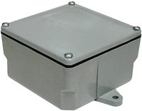 Boîtes de débouché non métalliques, 12 "X 12" X 4 "BOÎTE ETL de JONCTION de PVC approuvée