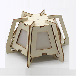 Cabina de <span class=keywords><strong>Refugio</strong></span> de Emergencia <span class=keywords><strong>Serie</strong></span> Base Marte, Herramienta Educativa para Experimentos Científicos de Estudiantes, Modelo Pequeño de Ensamblaje en Metal/Madera/Plástico - Product Image 6