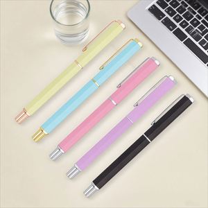 Luxury Hexagonal Metal Ballpoint <b>Pen</b> Customizable LOGO Signature <b>Pen</b> Suitable for Corporate Promotion and As Various Gifts - Product Image 1