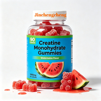 OEM Creatine Monohydrate Permen Gummy Peningkat Kekuatan Otot Bebas Gula Suplemen Nutrisi Olahraga dalam Bentuk Permen Gummy