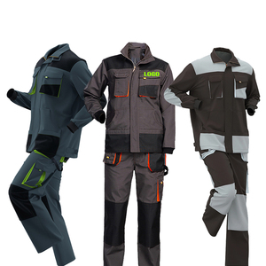 Pantaloni giacca manica lunga traspirante da lavoro Outdoor uniformi da lavoro con protezione forte Multi-tasca - Product Image 1
