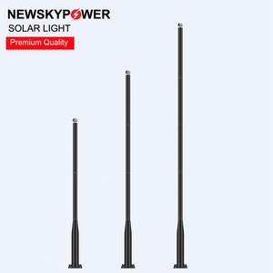 Metallo ferro Q235 acciaio split staccabile zincato esterno impermeabile palo per il portico giardino strada strada luce di casa - Product Image 5