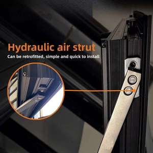Varilla de Soporte Hidráulica de Acero Inoxidable para Ventana Abatible con Rotura Térmica, Limitador de Apertura y Resistente al <span class=keywords><strong>Viento</strong></span> - Product Image 3