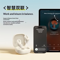 Écouteurs sans fil d'occasion BASEUS BD1 avec étui, réduction de bruit, design sportif pour la musique et les appels