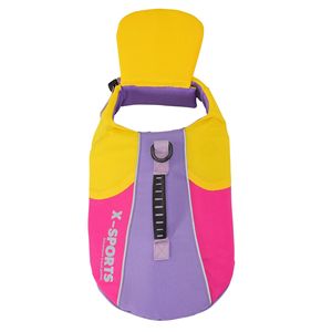 Chaleco Salvavidas para Perros <span class=keywords><strong>de</strong></span> Alta Flotabilidad con Hebilla <span class=keywords><strong>de</strong></span> Remolque y Letras Impresas, Flotador para Perros - Para Todas las Estaciones, Natación al Aire Libre y Juegos en la Playa - Product Image 5