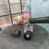 Aanpasbare, verwijderbare, milieuvriendelijke, food-grade premium, 20mm scheurbestendige sake-dopjes, diefstalbeveiligde wijnflesdoppen voor soju en rijstwijn