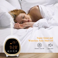 Diffuseur d'arômes intelligent Tuya Wifi avec application, réveil, diffuseur ultrasonique 200 ml avec affichage météo