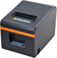 Xprinter Imprimante de reçus thermique XP-N160II 80mm Imprimante thermique de conception murale horizontale pour imprimante thermique Shopping Pos