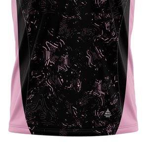 Pour maillot de Football rose Vintage personnalisé respirant col rond chemise de Football confortable t-shirt athlétique 100% Polyester court - Product Image 6