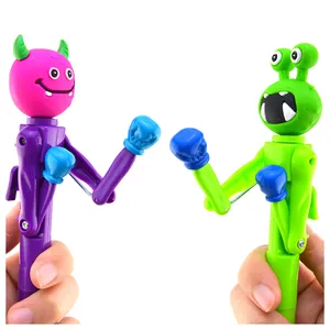 Christmas New Year Gifts Real fun children Novelty Stress Relief Gift Talking Boxing sparring toy neutral ball pen/ballpoint pen