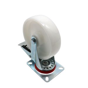 3 4 5 6 8 Inch Super Heavy Duty Caster Industrial <strong>Nylon</strong> Roller <strong>Wheel</strong> for Hand Trolley Carts Wear-Resistant <strong>Wheel</strong> Pulleys - Product Image 2