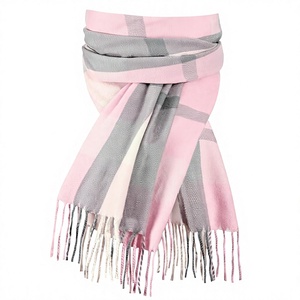 High Quality Women Solid Long Winter <b>Scarf</b> Soft Warm Shawl <b>Wrap</b> Tassel Fringe Fashion Neck Accessory Polyester Sweat-Wicking - Product Image 1