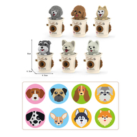 Jouet projecteur pour animaux de compagnie, lampe torche à disque diaposable pour enfants, jouet éducatif cognitif, projection de tasses à café, vente en gros de jouets pour bébés