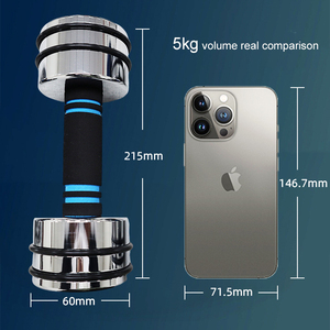 Di alta qualità gruppo staccabile manubrio in acciaio inox cromato per il peso libero più comodo da tenere - Product Image 5