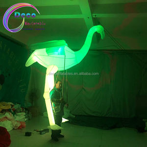 Costume gonflable <span class=keywords><strong>géante</strong></span> de flamant rose, tenue à éclairage led, modèle oiseau - Product Image 6
