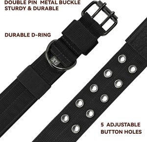 Collier tactique pour chien personnalisé en néoprène doux rembourré avec boucle en métal, nouveau design, pour l'entraînement des chiens - Product Image 3
