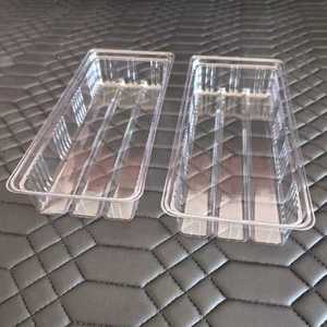 Emballage blister transparent pour gâteau roulé en PET, boîte blister transparente en plastique pour gâteau roulé, boîte d'emballage alimentaire blister en PET - Product Image 3