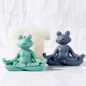 Molde de Silicona para Velas con Forma de Rana, Molde para Velas Aromáticas para Decoración del Hogar, Venta al por Mayor - Product Image 3
