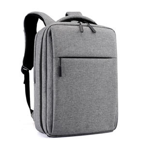 Sac à dos pour ordinateur portable pour hommes, élégant et décontracté, avec fonction USB, doublure en polyester ; impression de logo personnalisable - Product Image 5