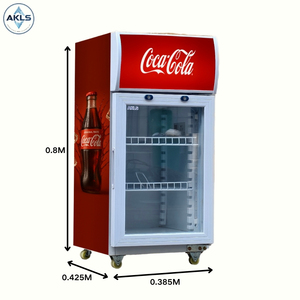 Réfrigérateurs <span class=keywords><strong>de</strong></span> présentation personnalisables avec logo, 50L, nouveaux, mini-vitrines <span class=keywords><strong>de</strong></span> présentation <span class=keywords><strong>de</strong></span> cola avec porte en verre - Product Image 2