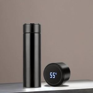 500ml Luxury LED Digital Smart Temperature Display <b>Thermos</b> Stainless Steel Flask <b>Cup</b> for Water Travel-Intelligente Intelligente - Product Image 5