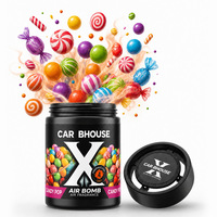 Désodorisant en baume aux huiles essentielles X Plastic Solid pour voiture, à évaporation naturelle et parfum longue durée, pour désodoriser les sièges