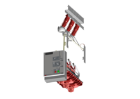 Interruptor ABB GSec SF6-Desconector para distribución MV 24kV, 800A, combinación de fusibles, protección de línea y transformador