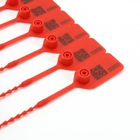 Asialock A-056 2,6mm Durchmesser Polypropylen Metallclips 80N Zugfestigkeit Seriennummer für Feuerlöscher Kunststoffsiegel
