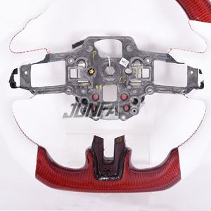 พวงมาลัยรถสปอร์ตคาร์บอนไฟเบอร์หนังแท้ LED สำหรับฟอร์ด<span class=keywords><strong>2022</strong></span>สไตล์ใหม่ออกแบบได้ตามต้องการ - Product Image 4