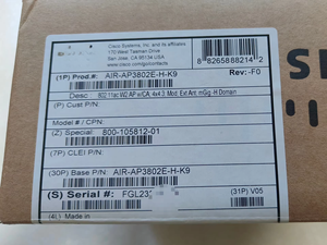 <span class=keywords><strong>AIR</strong></span>-<span class=keywords><strong>AP3802E</strong></span>-H-<span class=keywords><strong>K9</strong></span> original nouveau <span class=keywords><strong>AIR</strong></span>-<span class=keywords><strong>AP3802E</strong></span>-H/R/B/A/S/<span class=keywords><strong>E</strong></span>/D/M/I/Z/T/C/N/G/F-<span class=keywords><strong>K9</strong></span> Point d'accès intérieur série CISCOS 3800 - Product Image 4