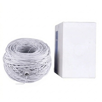 Câble réseau LAN Cat6 4 paires 8 conducteurs 23AWG en cuivre nu massif UTP LSZH 550 MHz 1000 Mbps Gigabit pour câblage de serveur de centre de données