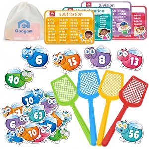 Montessori trẻ em từ vựng tiếng Anh Fly-swatting Toy-Trò chơi Đào tạo nhận thức - Product Image 3