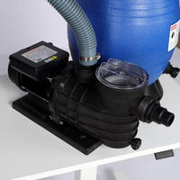 Filtre à cartouche de sable HDPE sur mesure de qualité supérieure avec pompe PP pour système de filtration de piscine hors sol extérieure
