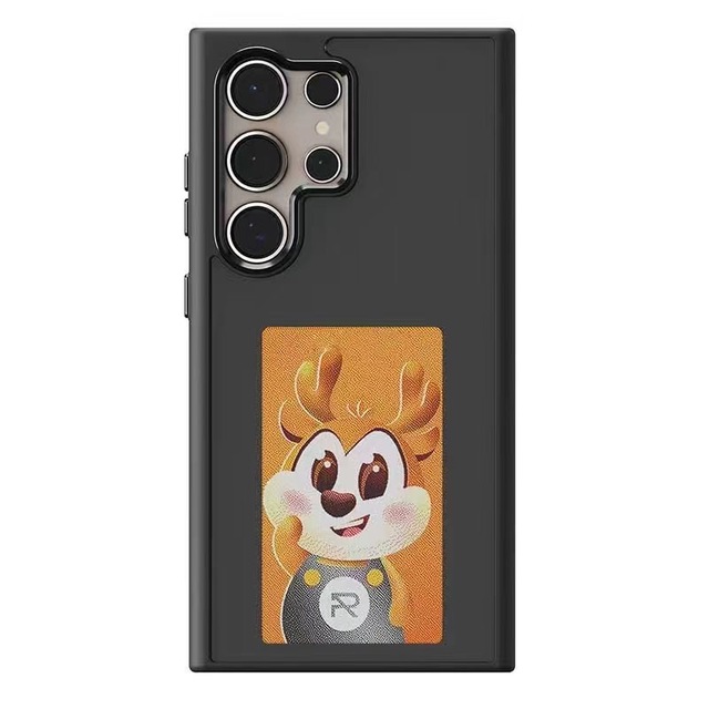 Luxury Designer Smart NFC E Ink Screen Display Shockproof Mobile Phone Case for Samsung for Galaxy S24/S23 Ultra Plus Made New