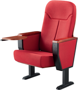 Logotipo personalizado de fábrica directa, Color, estilo moderno, tablero de <span class=keywords><strong>escritura</strong></span> de enclavamiento acolchado, silla de auditorio de púlpito de iglesia para uso escolar - Product Image 3