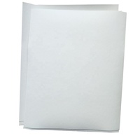 Papier blanc abrasif 60/80/100/120/150/180 grain, feuille et rouleau de papier de verre pour lime à ongles beauté