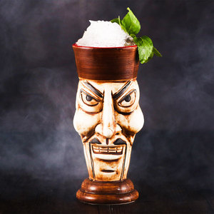 Tazas Geeki Tiki de Cerá<span class=keywords><strong>mica</strong></span> al por Mayor, Tazas de Cerveza Creativas de Cerá<span class=keywords><strong>mica</strong></span> Estilo Tiki Coleccionables de Terror - Product Image 2