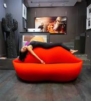 Dream homey Möbel Italienisches Design Rote Lippen Sofa Kreative Persönlichkeit Designer Liebe Sofa Wohnzimmer Schlafzimmer Casual Sofa