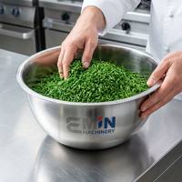 Industriële hoogcapaciteitsmachine voor het snijden van groenten, automatische aardappel-, mango- en fruitblokjes snij- en verwerkingslijn
