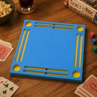 Planche flottante pour jacuzzi, plateau de jeu de poker, glacière de piscine, plateau de jeu d'eau pliable pour dominos, table flottante en mousse EVA pour mahjong