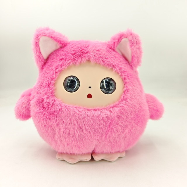 AI Interactive Super Soft Plush Robot Toy Smart Talking English Teaching Emotional Companion Charm with Tuya App Stress Relief