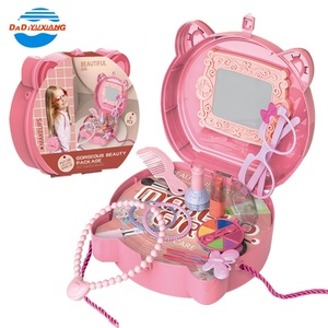Juego de Juguetes de <span class=keywords><strong>Maquillaje</strong></span> de Moda 2 en 1, Bolso de Hombro, Maleta, Juguetes de Imitación, Juego de <span class=keywords><strong>Maquillaje</strong></span> de Princesa, Juego de Juguetes de <span class=keywords><strong>Maquillaje</strong></span> para Niños - Product Image 1