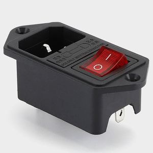 Módulo de entrada de corriente CA X328 Cul Tuv Cqc Serie 0717-2s, interruptor de entrada doble con fusibles reemplazables de 10A 250V IEC C14 - Product Image 3